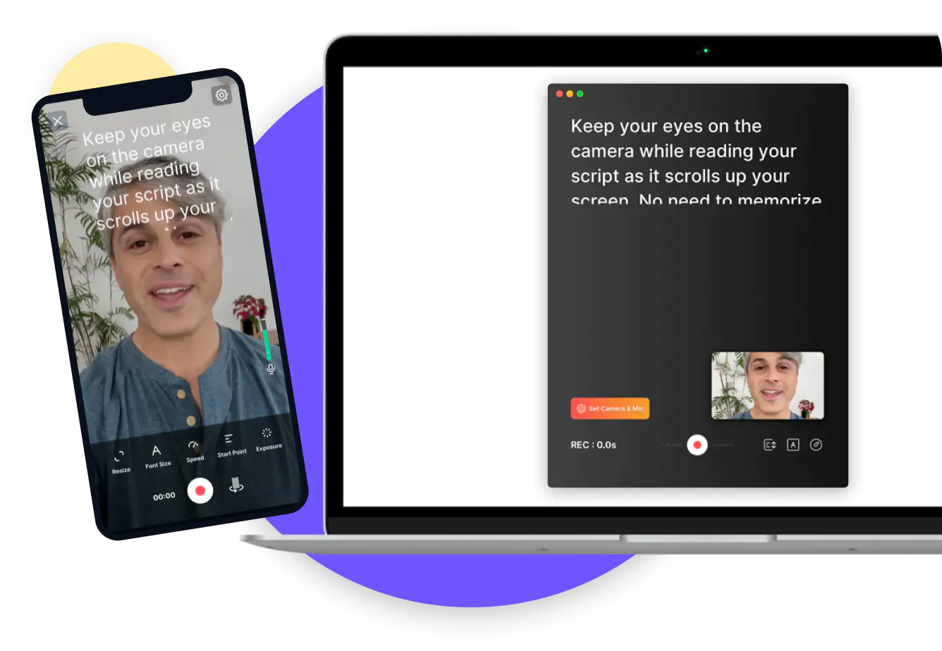 Teleprompter App for iPhone, Android, Windows & Mac BIGVU